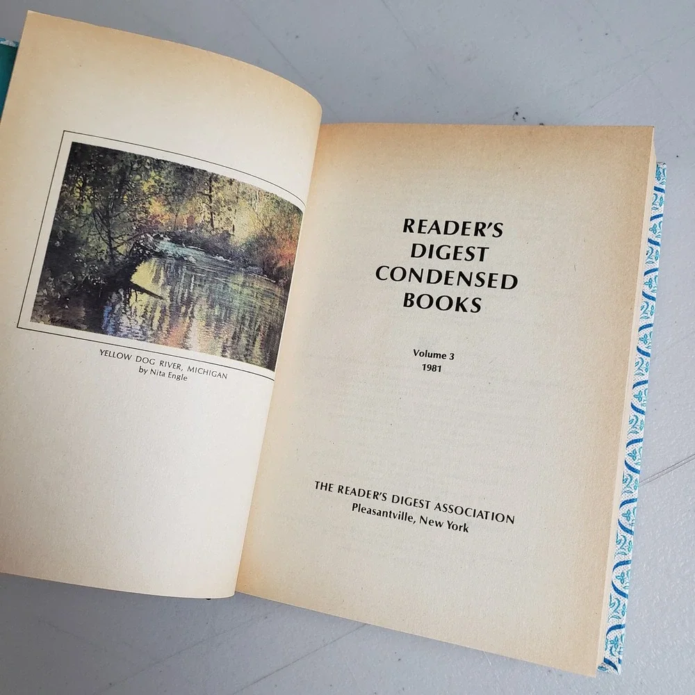 Readers Digest Condensed Books Volume 3 1981 Still Missing Hardcover Vintage